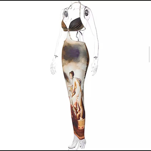 Work Of Art Cut Out Dress - Picture 6 of 12